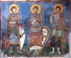 The Holy Great Martyrs George, Demetrius and Mercurius