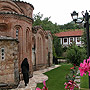 View on the church and the chapel